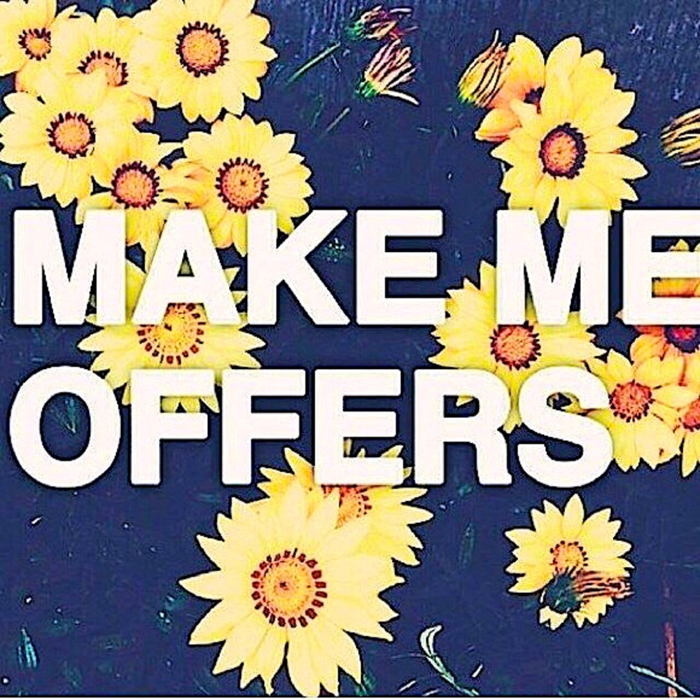 Make some reasonable offers ☺️
